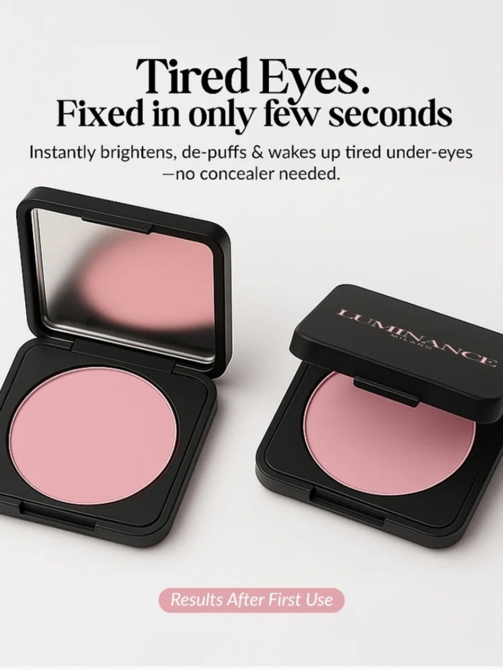 Luminance Milano Under Eye Brightener - Pink